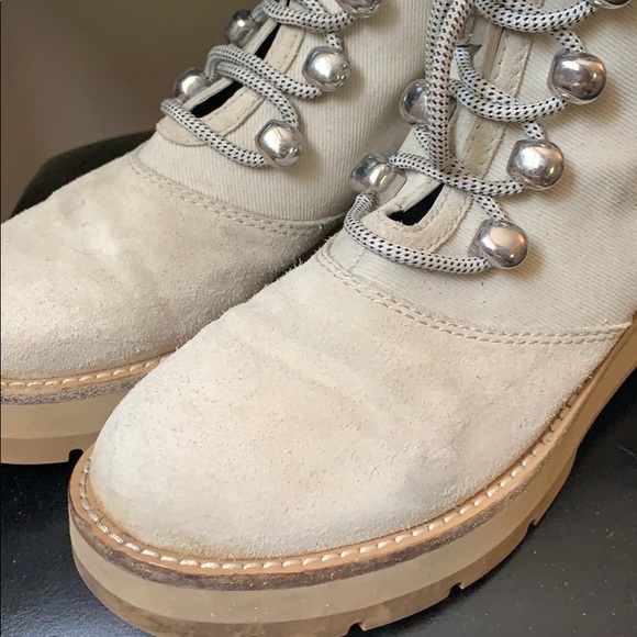 3.1 Phillip lim Dylan canvas lace-up hiking boots - Picture 10 of 15